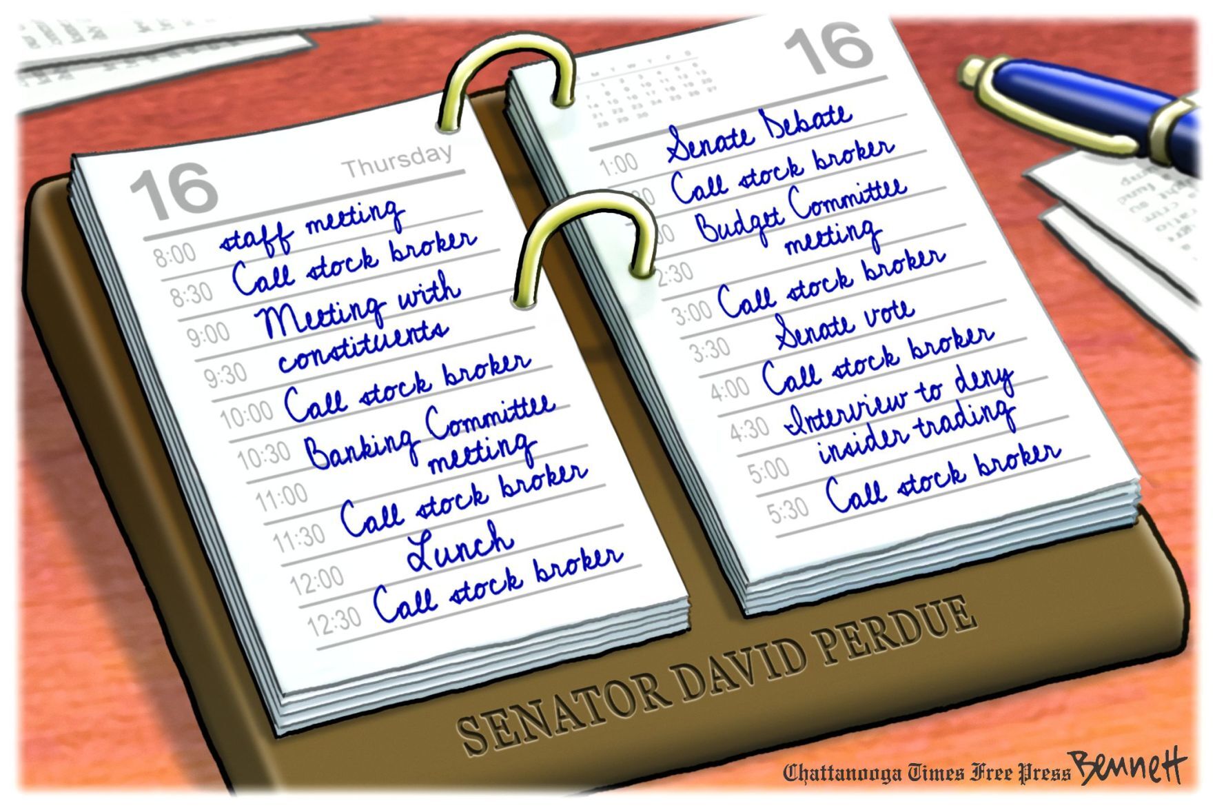 Clay Bennett cartoon